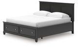 Lanolee California King Panel Storage Bed - B687B20