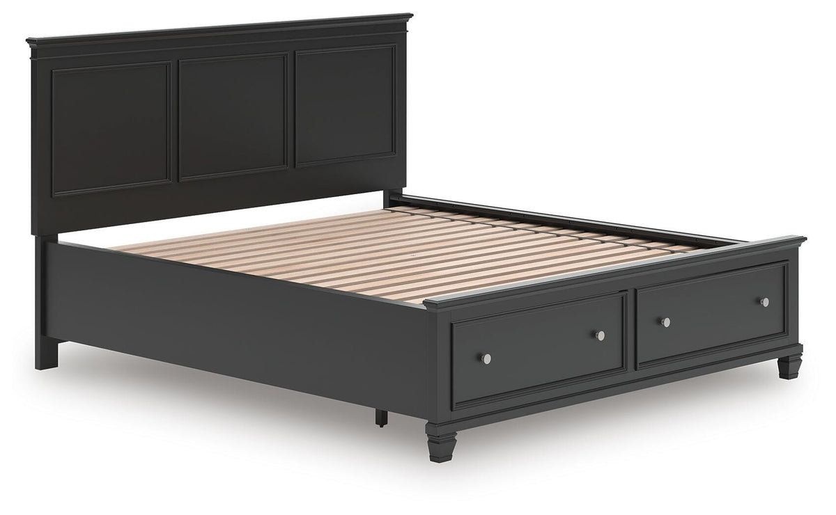 Lanolee California King Panel Storage Bed - B687B20
