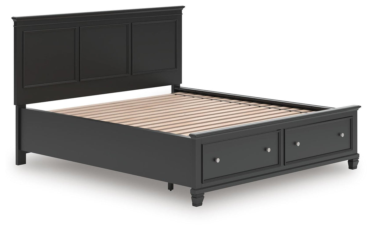 Lanolee California King Panel Storage Bed - B687B20