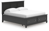 Lanolee California King Panel Storage Bed - B687B20