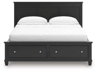 Lanolee California King Panel Storage Bed - B687B20