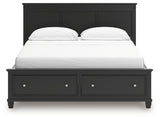 Lanolee California King Panel Storage Bed - B687B20