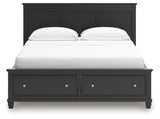 Lanolee California King Panel Storage Bed - B687B20