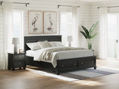 Lanolee California King Panel Storage Bed - B687B20