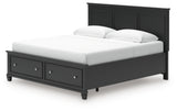 Lanolee King Panel Storage Bed - B687B19