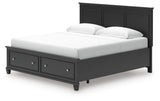 Lanolee King Panel Storage Bed - B687B19