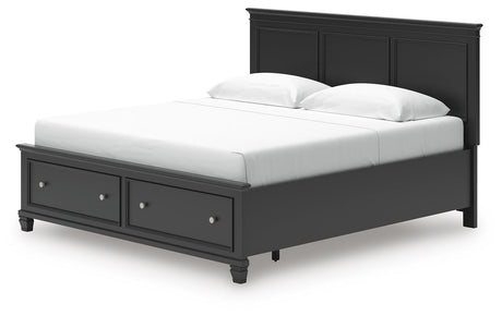 Lanolee King Panel Storage Bed - B687B19