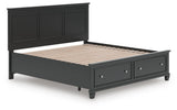 Lanolee King Panel Storage Bed - B687B19