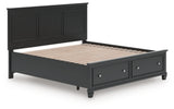 Lanolee King Panel Storage Bed - B687B19