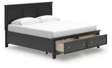 Lanolee King Panel Storage Bed - B687B19