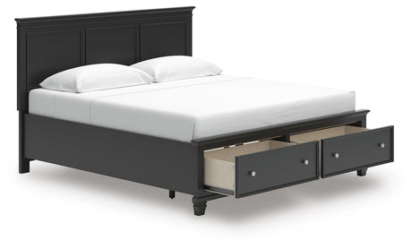 Lanolee King Panel Storage Bed - B687B19