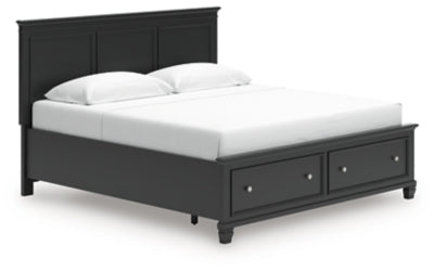 Lanolee King Panel Storage Bed - B687B19