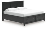 Lanolee King Panel Storage Bed - B687B19