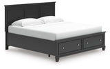 Lanolee King Panel Storage Bed - B687B19