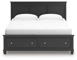 Lanolee King Panel Storage Bed - B687B19