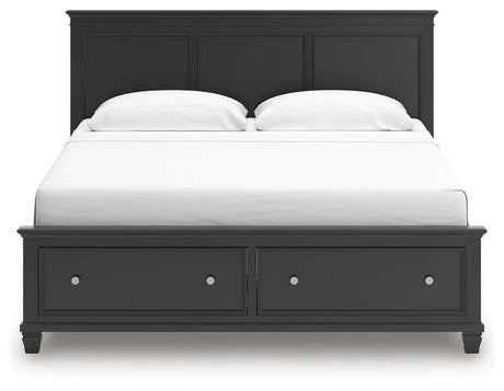 Lanolee King Panel Storage Bed - B687B19