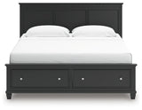 Lanolee King Panel Storage Bed - B687B19