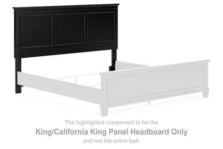 Lanolee King/California King Panel Headboard - B687-58