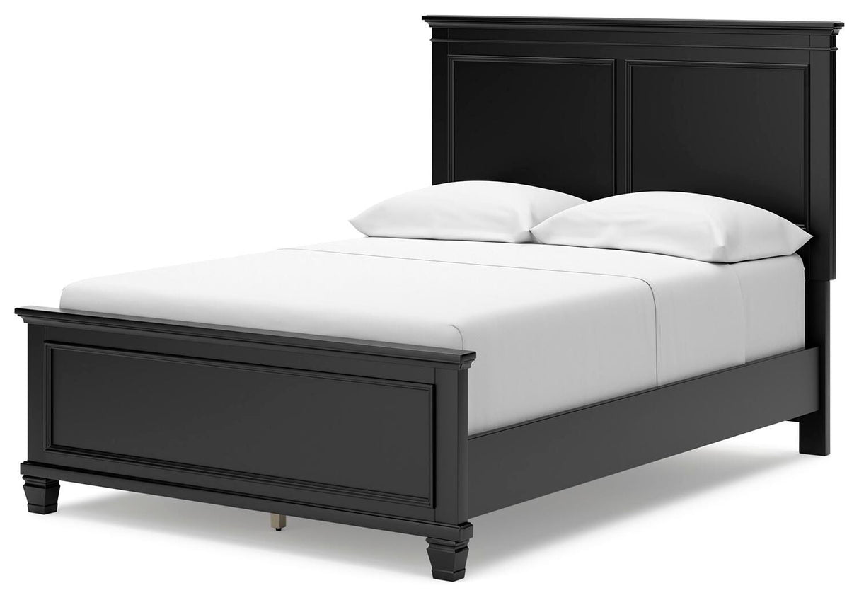 Lanolee Full Panel Bed and Chest - B687B12