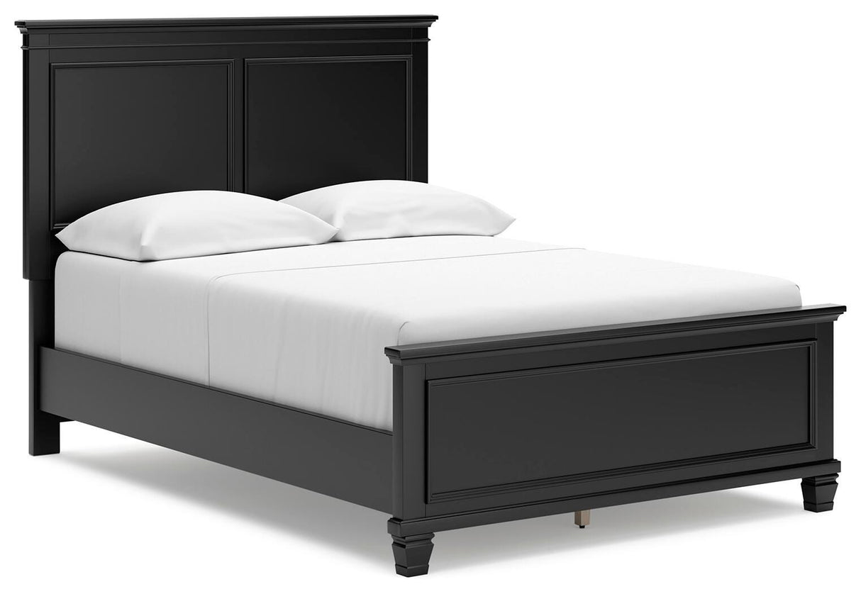 Lanolee Full Panel Bed and Chest - B687B12