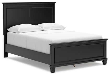 Lanolee Full Panel Bed and Chest - B687B12