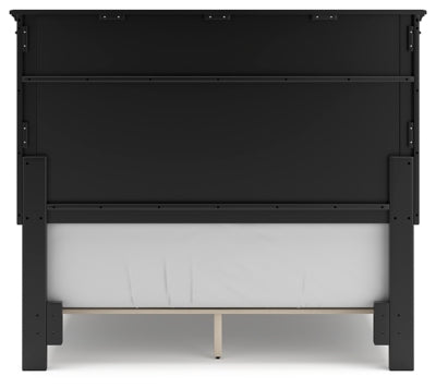 Lanolee Full Panel Bed and Chest - B687B12
