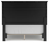 Lanolee Full Panel Bed and Chest - B687B12