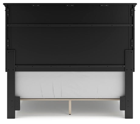 Lanolee Full Panel Bed and Chest - B687B12