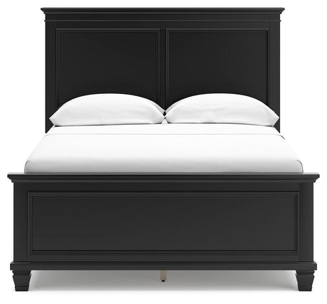 Lanolee Full Panel Bed and Chest - B687B12