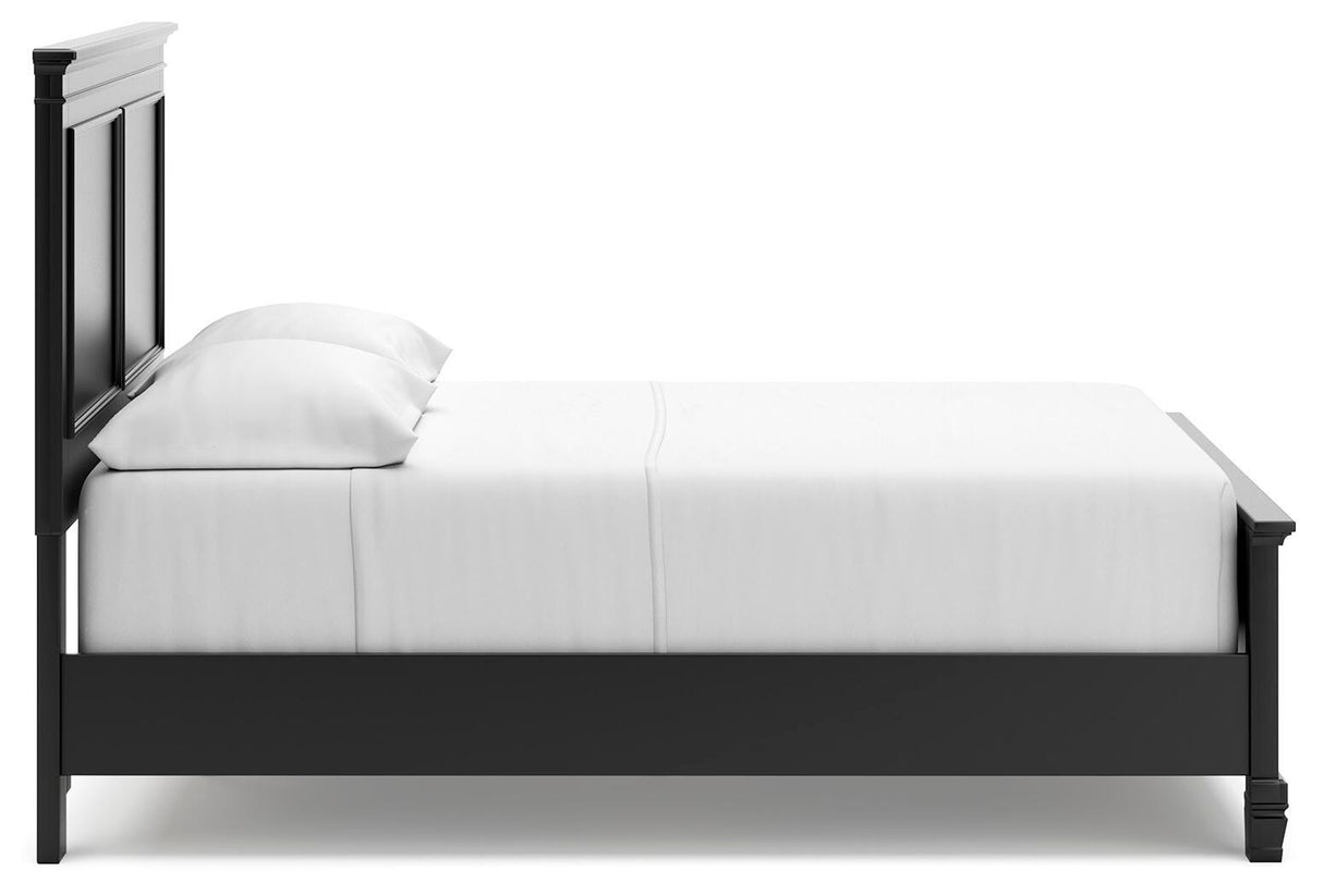 Lanolee Full Panel Bed and Chest - B687B12