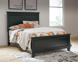 Lanolee Full Panel Bed and Chest - B687B12