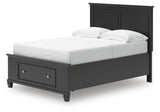Lanolee Full Panel Storage Bed - B687B22