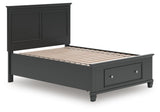 Lanolee Full Panel Storage Bed - B687B22