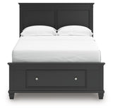 Lanolee Full Panel Storage Bed - B687B22