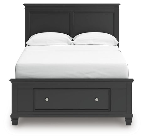 Lanolee Full Panel Storage Bed - B687B22