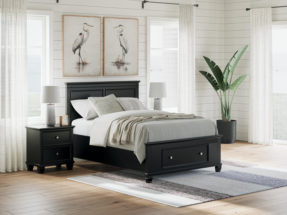 Lanolee Full Panel Storage Bed - B687B22