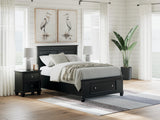 Lanolee Full Panel Storage Bed - B687B22