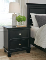 Lanolee Queen Panel Bed, Dresser, Mirror and Nightstand - B687B15