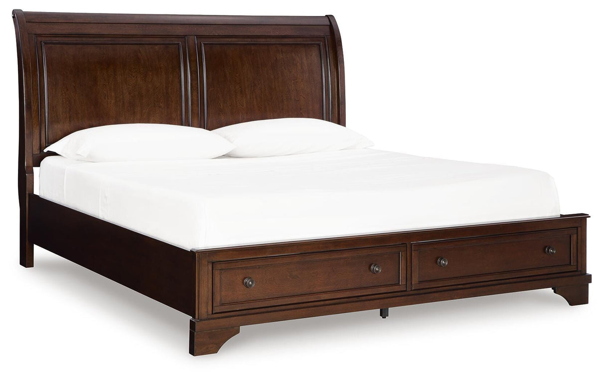 Trellington King Sleigh Storage Bed - B716B2