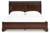 Trellington King Sleigh Storage Bed - B716B2