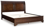 Trellington King Sleigh Storage Bed - B716B2