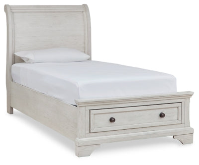 Robbinsdale Twin Sleigh Storage Bed - B742B12