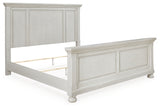 Robbinsdale Queen Panel Bed, Dresser and Mirror - B742B4