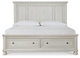 Robbinsdale Queen Panel Storage Bed - B742B24
