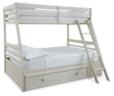 Robbinsdale Twin over Full Bunk Bed with Storage - B742B16