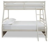 Robbinsdale Twin over Full Bunk Bed and Mattresses - B742B46