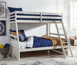Robbinsdale Twin over Full Bunk Bed and Mattresses - B742B46
