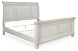 Robbinsdale King Sleigh Bed, Dresser and Mirror - B742B34