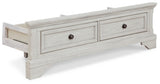 Robbinsdale Full Storage Footboard with Roll Slats - B742-84S