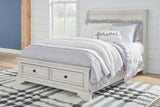 Robbinsdale Full Sleigh Storage Bed - B742B13